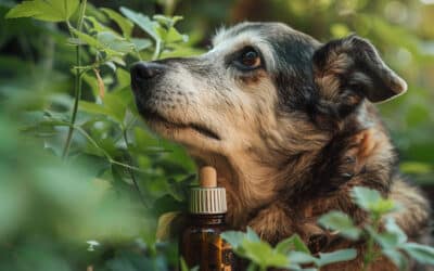 Canine CBD : Améliorer la mobilité des chiens âgés avec le CBD
