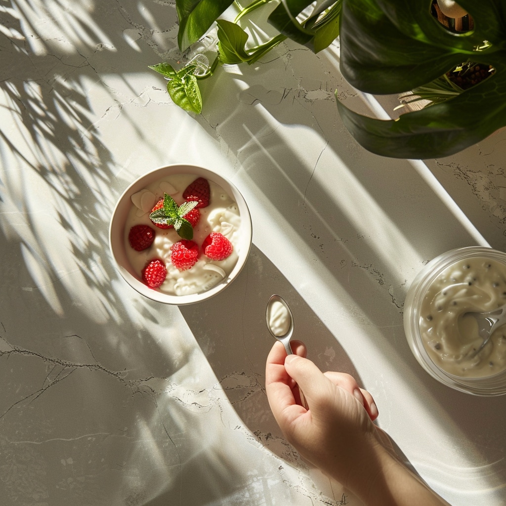 Commencez avec le yaourt au CBD pour un petit-déjeuner revigorant